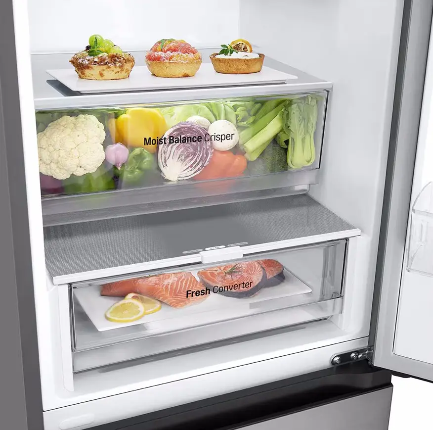 Холодильник LG GBV3210DPY (Silver)