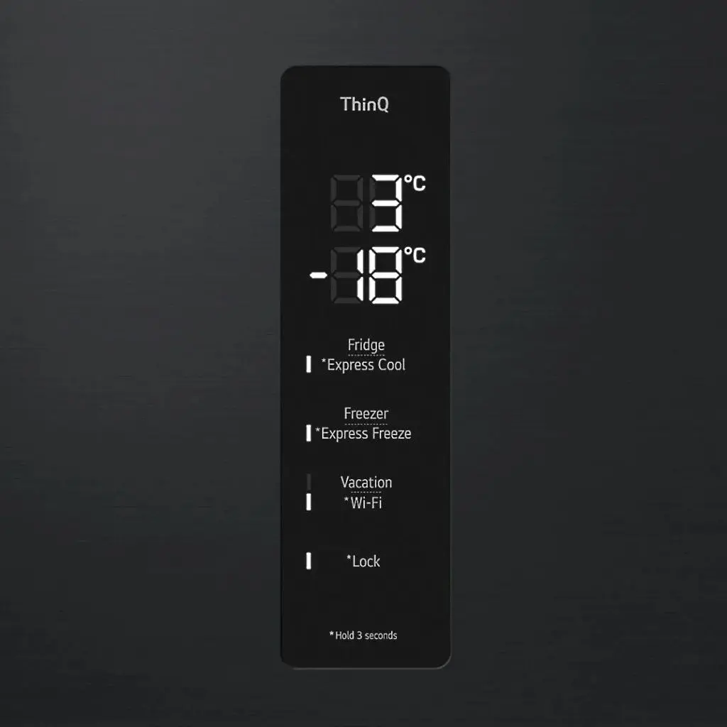 Холодильник LG GBV5150DEP (Black)