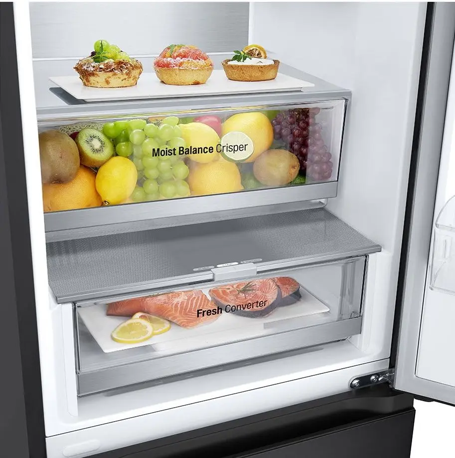 Холодильник LG GBV5150DEP (Black)