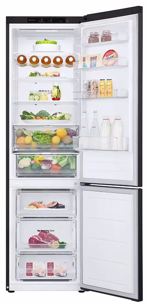 Холодильник LG GBV5240DEP (Black Graphite)