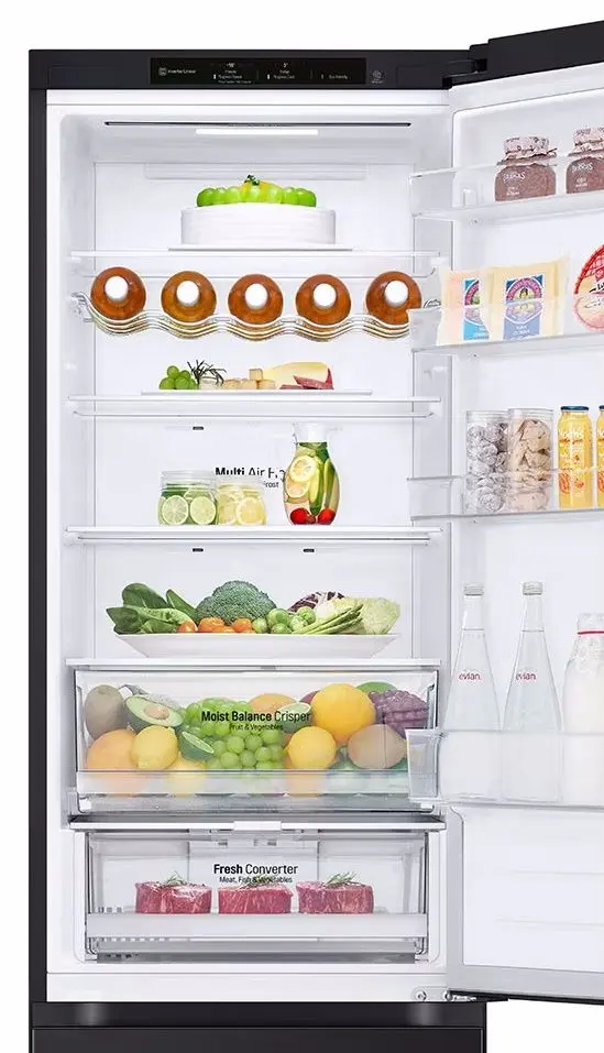 Холодильник LG GBV5240DEP (Black Graphite)