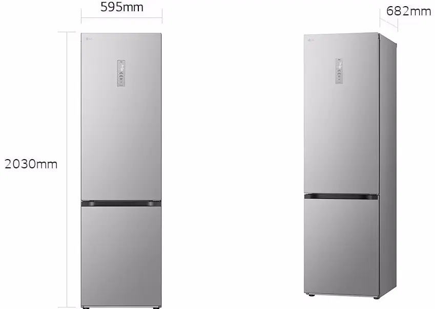 Холодильник LG GBV5250EPY (Silver)