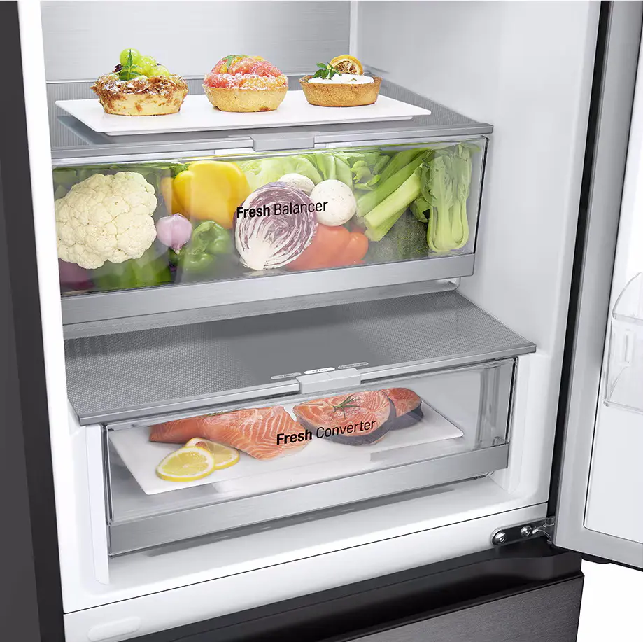 Холодильник LG GBV7280BEV (Black)