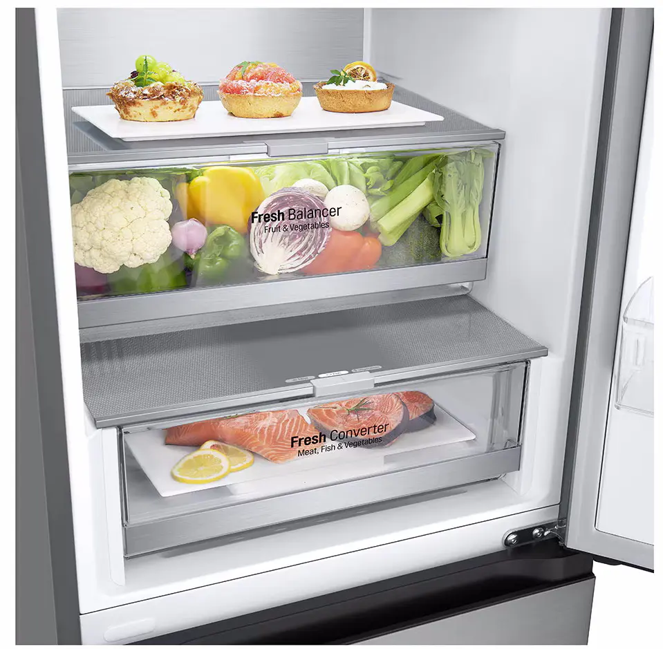 Холодильник LG GBV7280DPY (Silver)