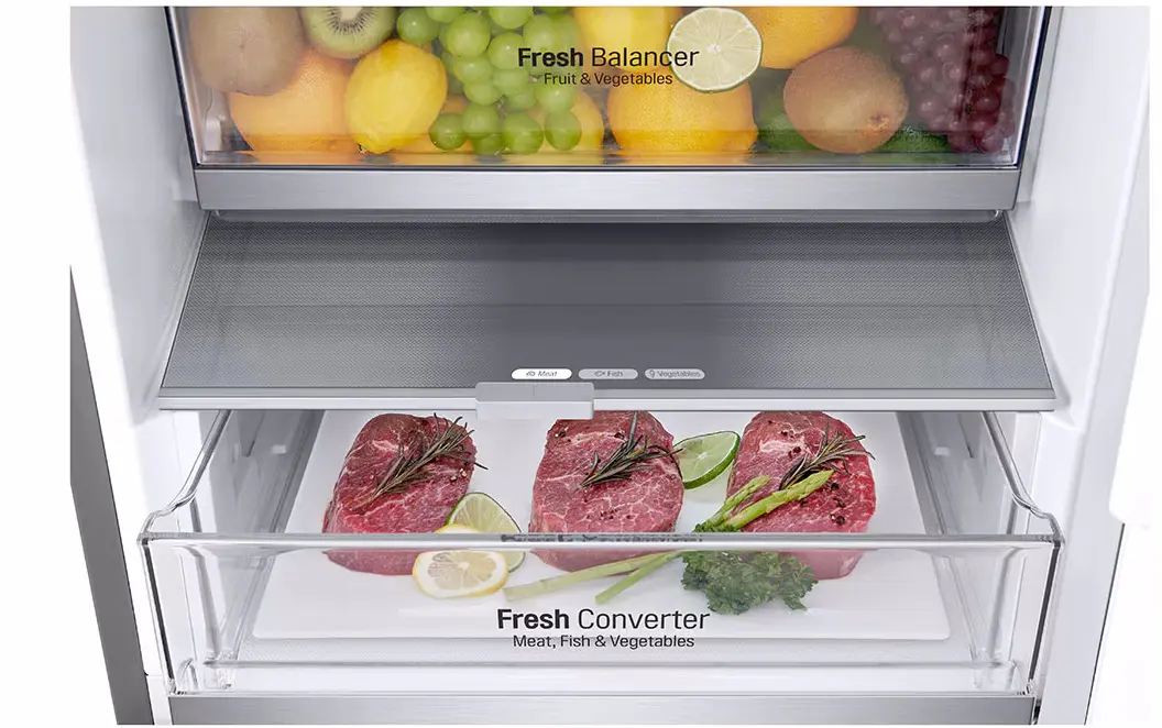 Холодильник LG GBV7280DPY (Silver)