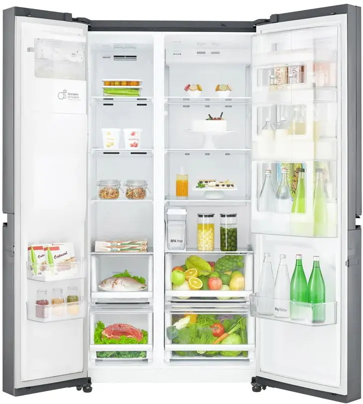 Frigider LG GSJ761PZXV (Stainless Steel)