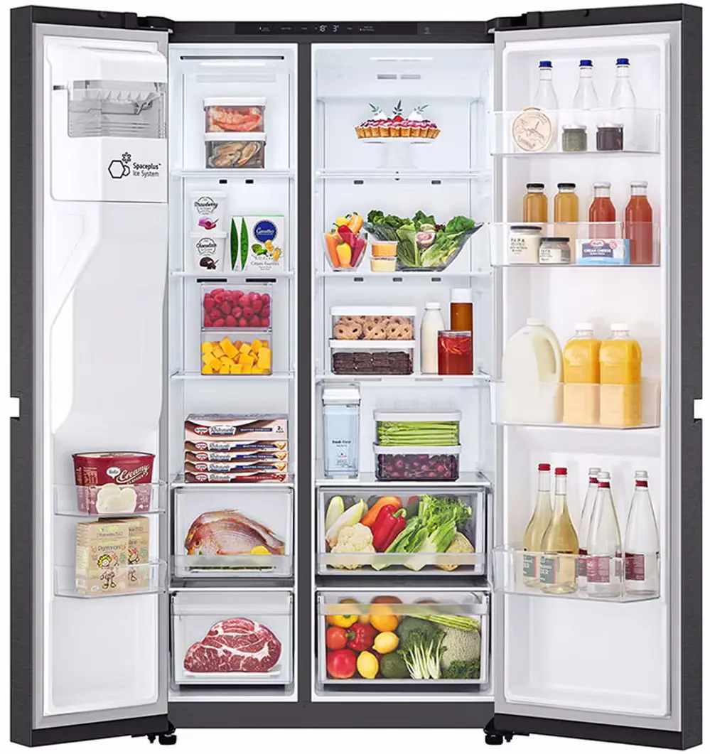 Frigider LG GSLC41EPPE (Black)