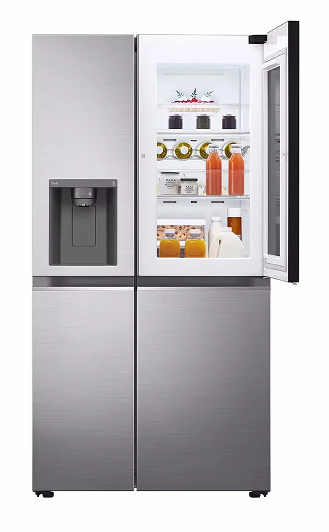 Frigider LG GSXV80PZLE (Silver)