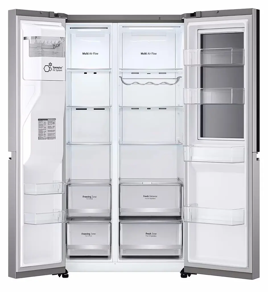 Frigider LG GSXV80PZLE (Silver)