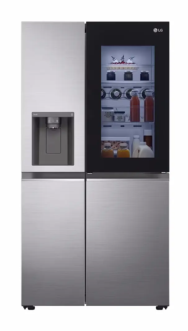 Frigider LG GSXV80PZLE (Silver)