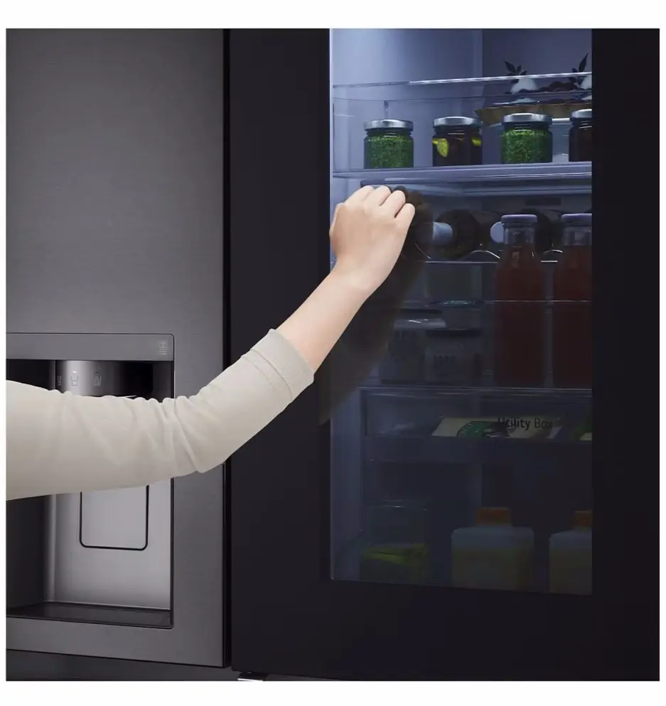 Холодильник LG GSXV90MCDE (Black)