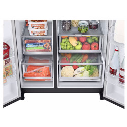 Холодильник LG GSXV90MCDE (Black) Thumb