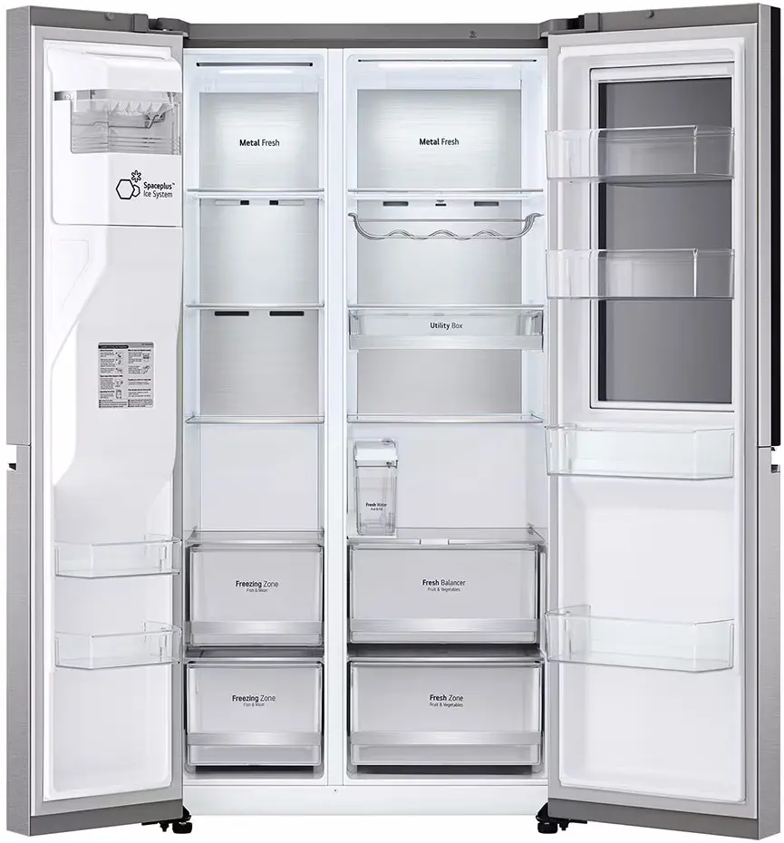 Холодильник LG GSXV91MBAE (Silver)