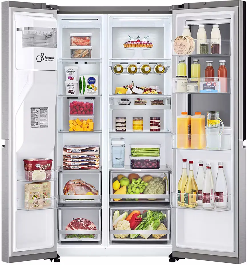 Холодильник LG GSXV91MBAE (Silver)