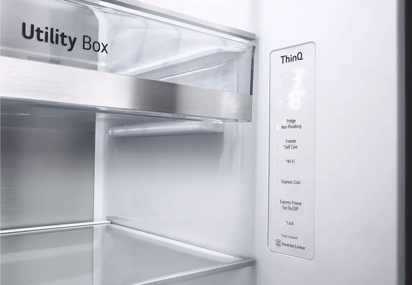 Холодильник LG GSXV91MBAE (Silver)