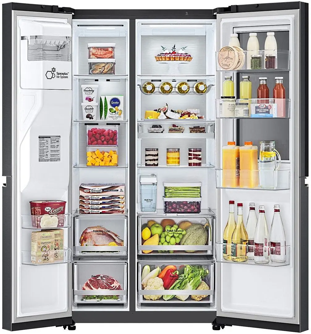 Frigider LG GSXV91MCAE (Black)