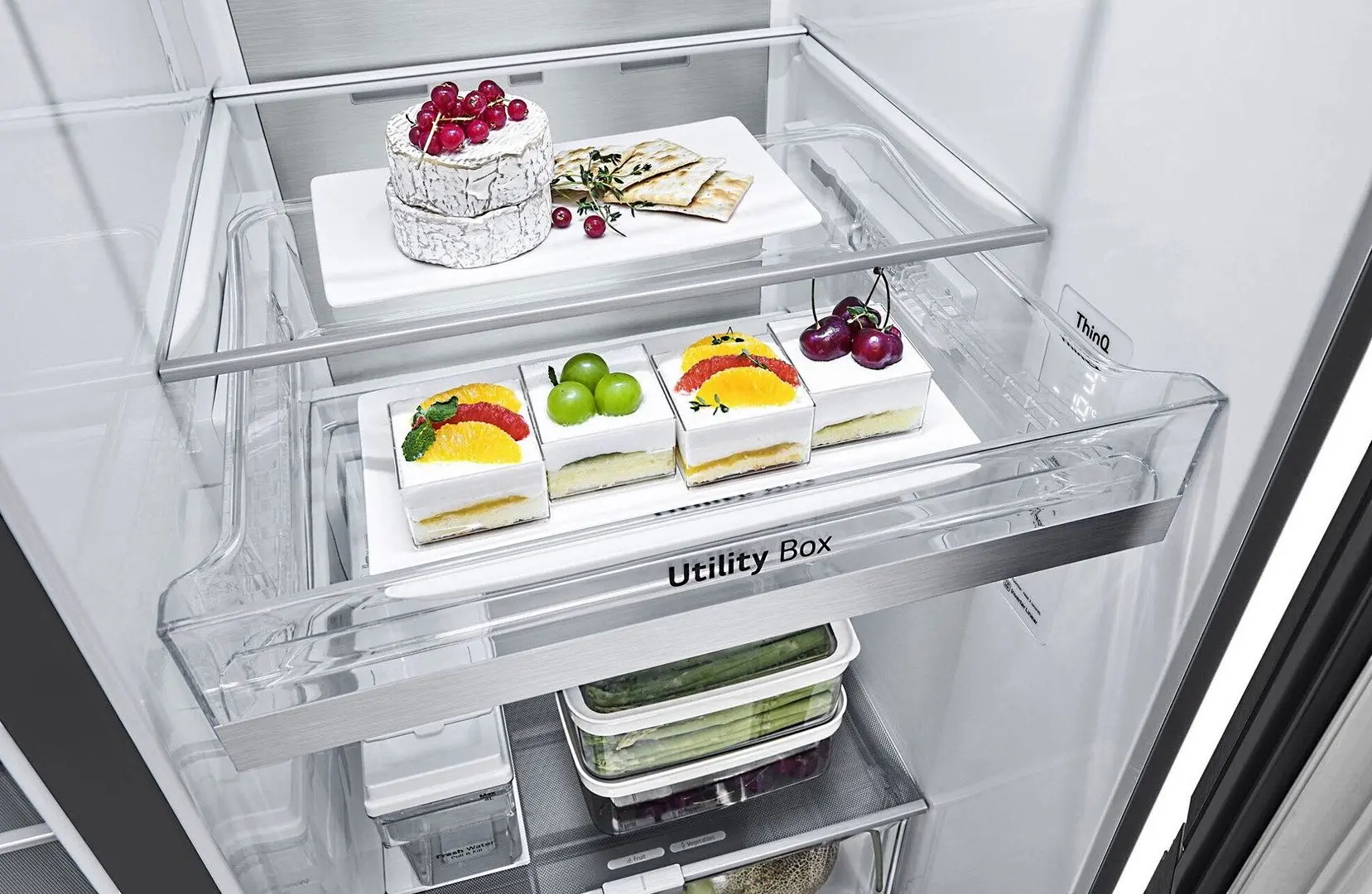 Frigider LG GSXV91MCAE (Black)