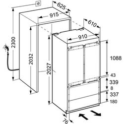 Холодильник Liebherr CBNes 6256 (Inox) Thumb