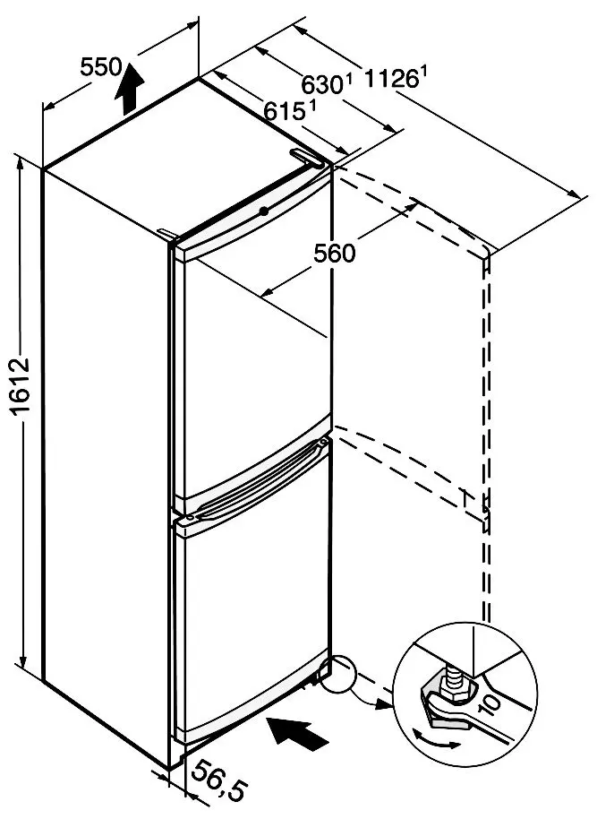 Frigider Liebherr Comfort CU 2831 (White)