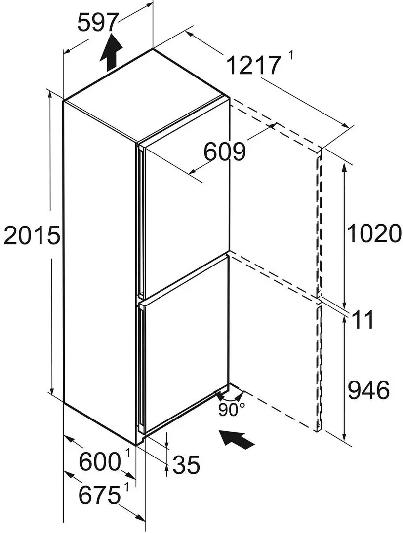 Frigider Liebherr Plus CNsfd 5734 (Silver)