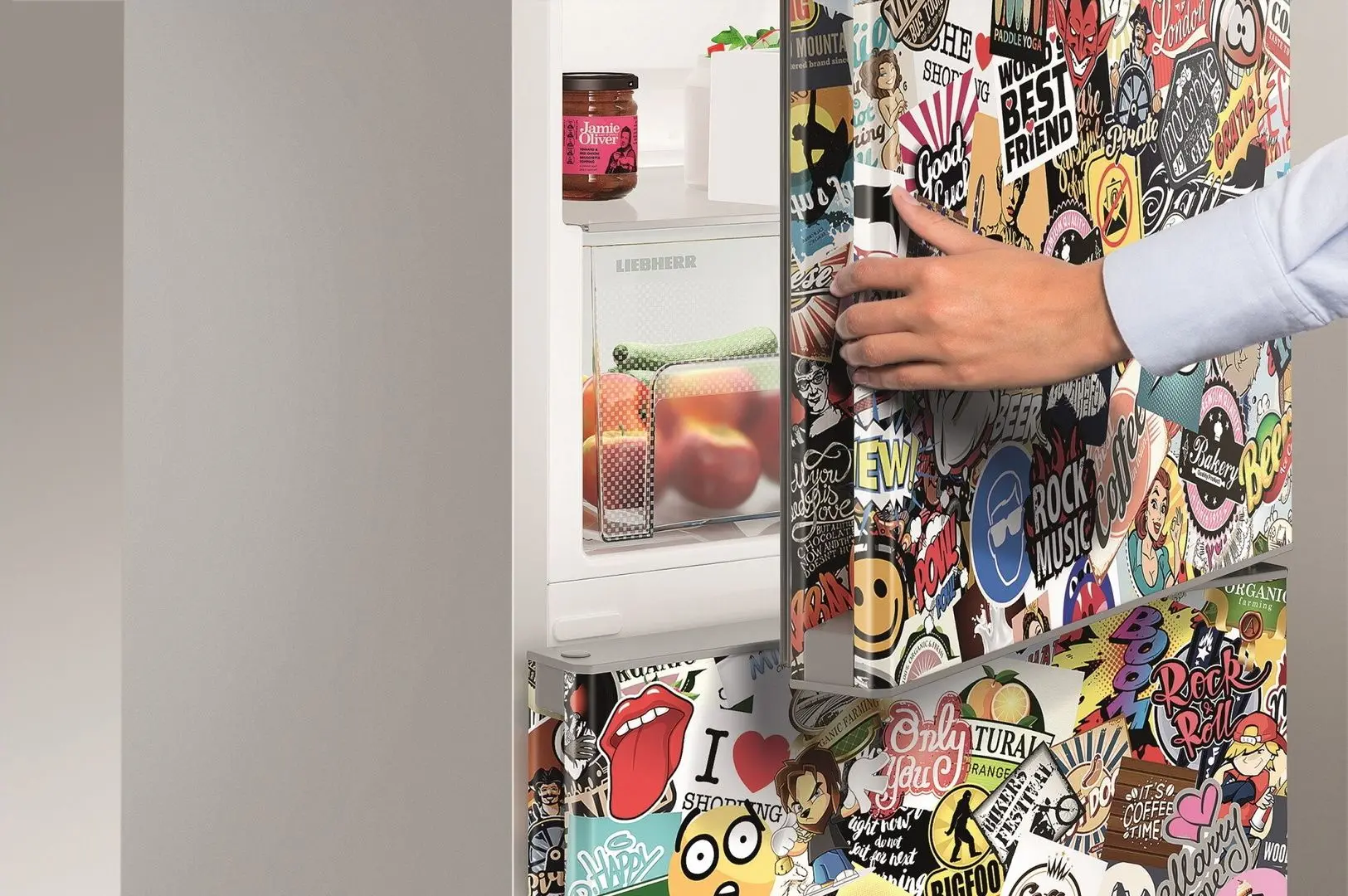 Frigider Liebherr StickerArt CNst 4813 (Multicolor)