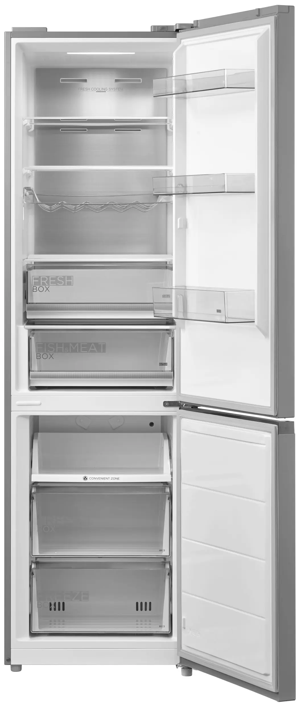 Frigider Midea MDRB521MIC02 (Inox)