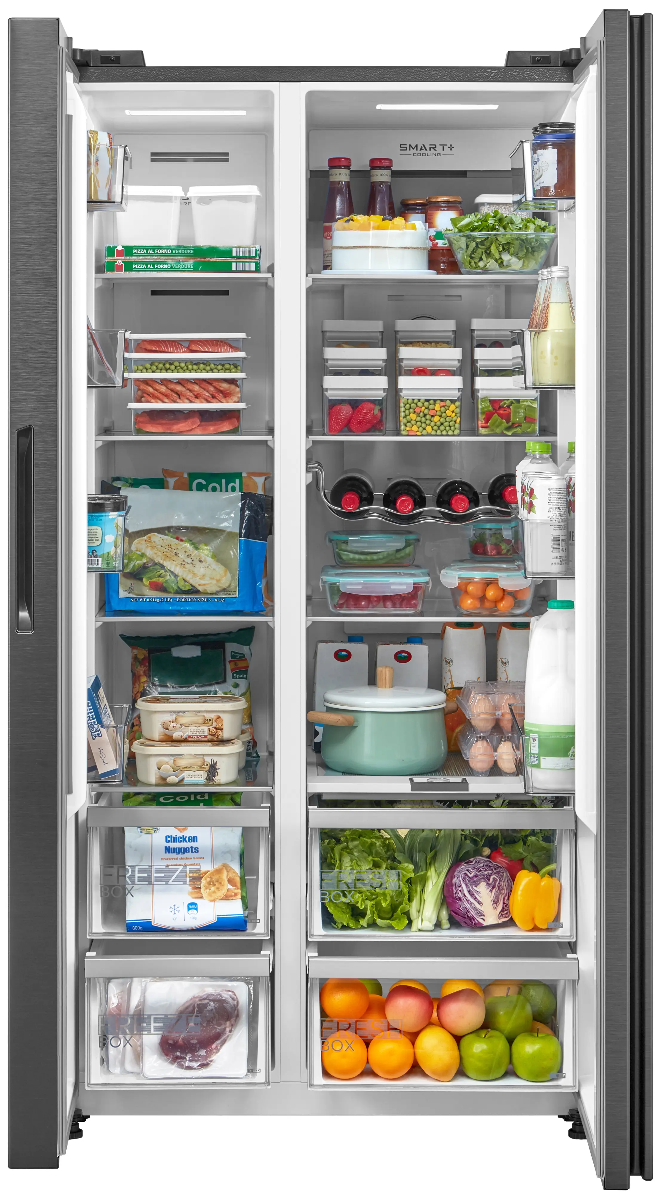 Холодильник Midea MDRS791MIE46 (Inox) - 2
