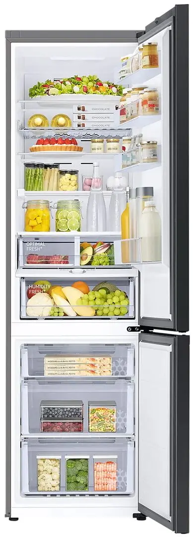 Frigider Samsung Bespoke RB38A6B6222/UA (Black/Gray)