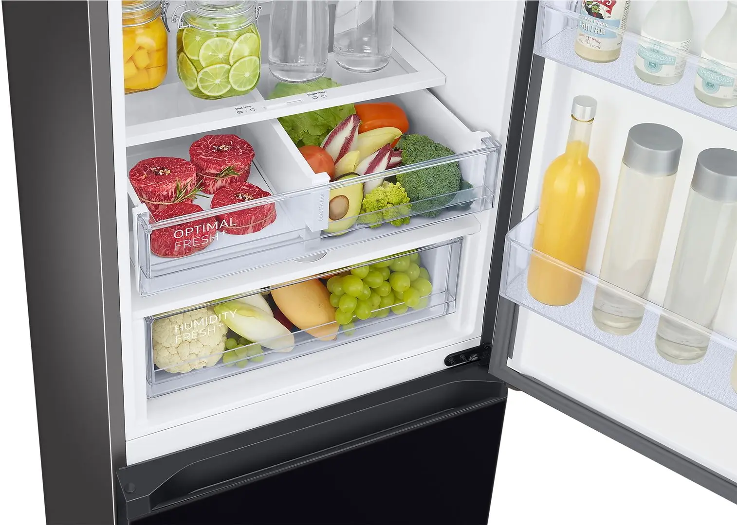 Frigider Samsung Bespoke RB38A6B6222/UA (Black/Gray)