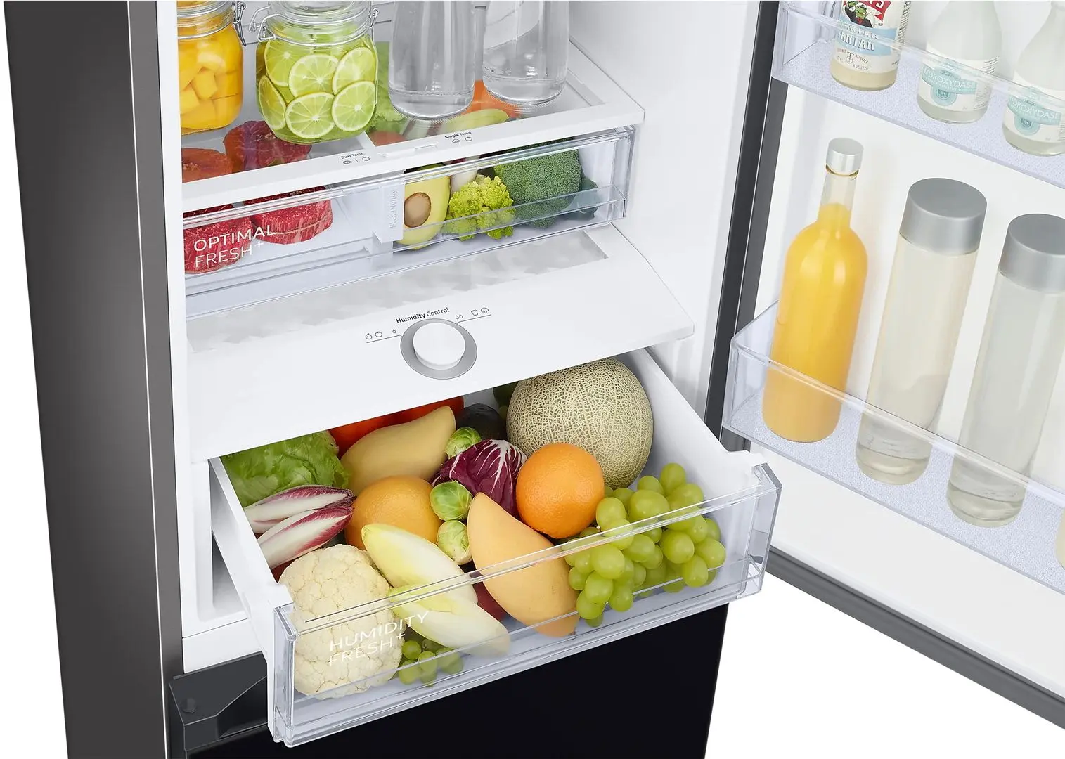 Frigider Samsung Bespoke RB38A6B6222/UA (Black/Gray)