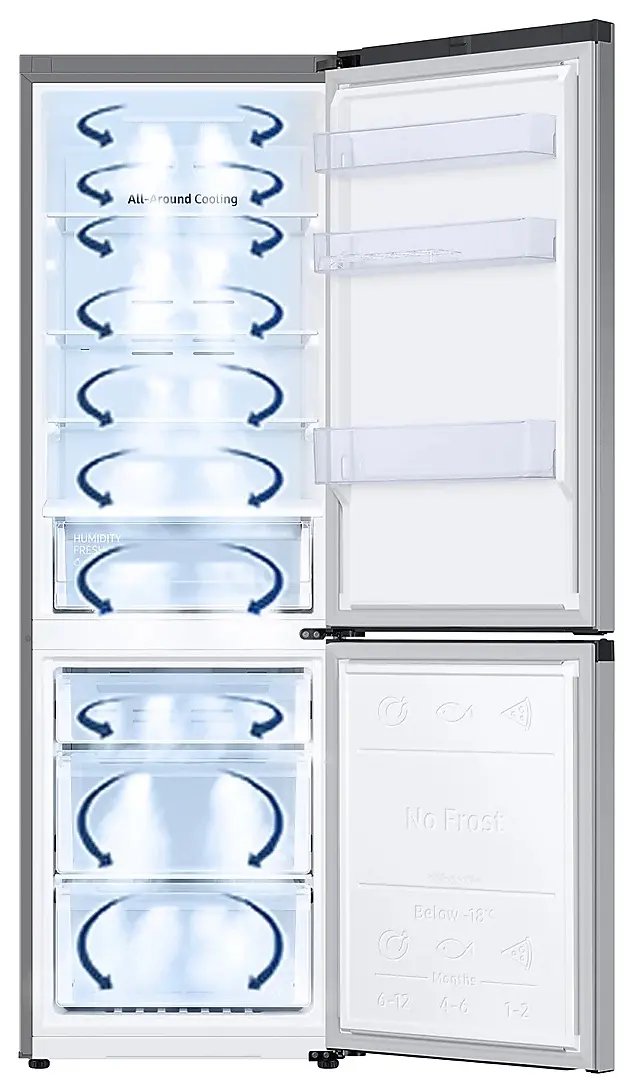 Холодильник Samsung RB34C602DSA/EF (Silver)