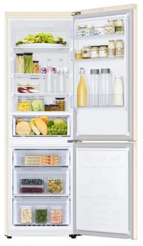 Холодильник Samsung RB34T600FEL/UA (Beige) - 4