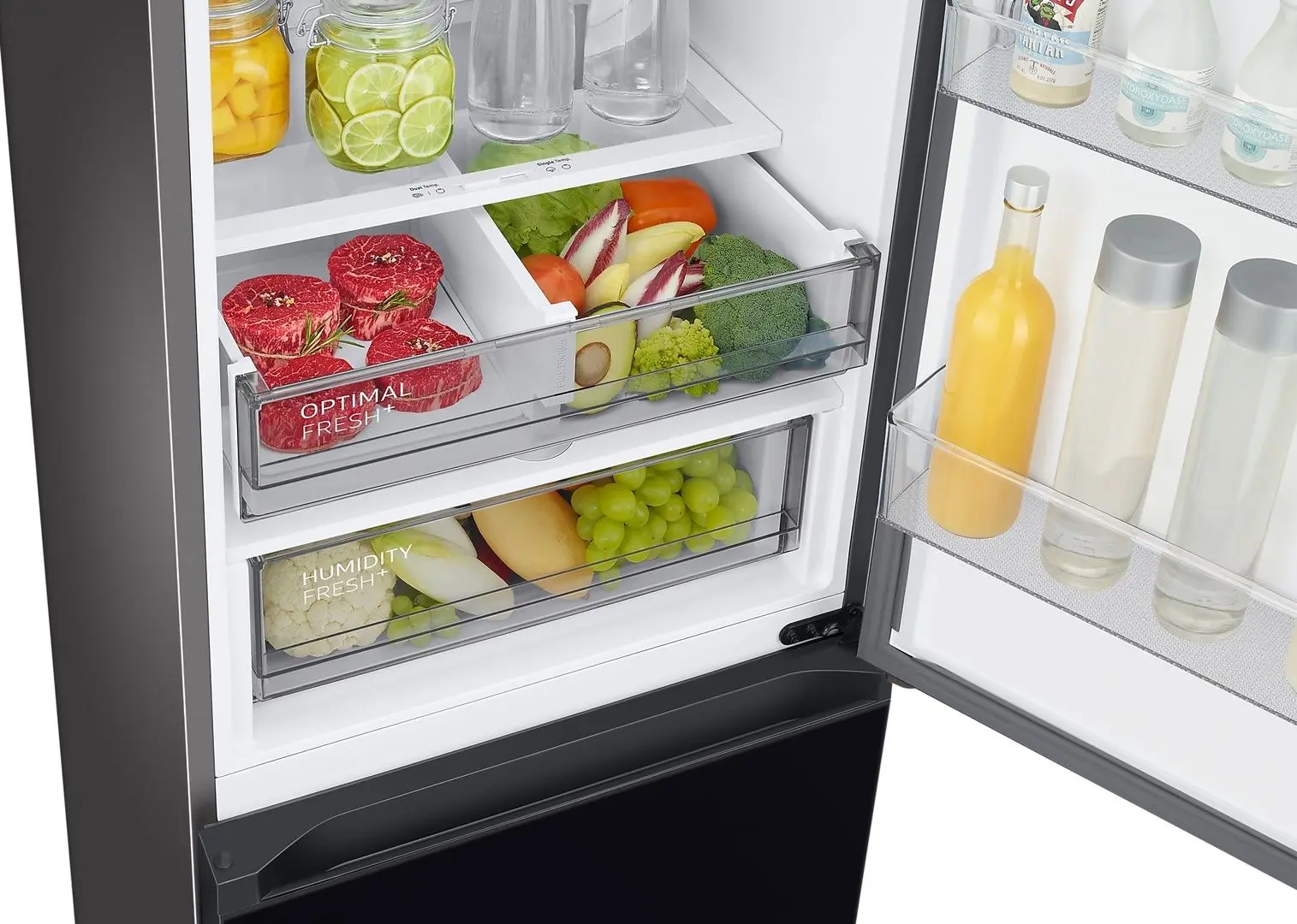 Холодильник Samsung RB38C7B6D22/EF (Black)