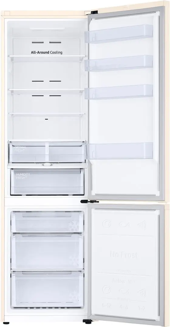 Холодильник Samsung RB38T603FEL/UA (Beige) - 8