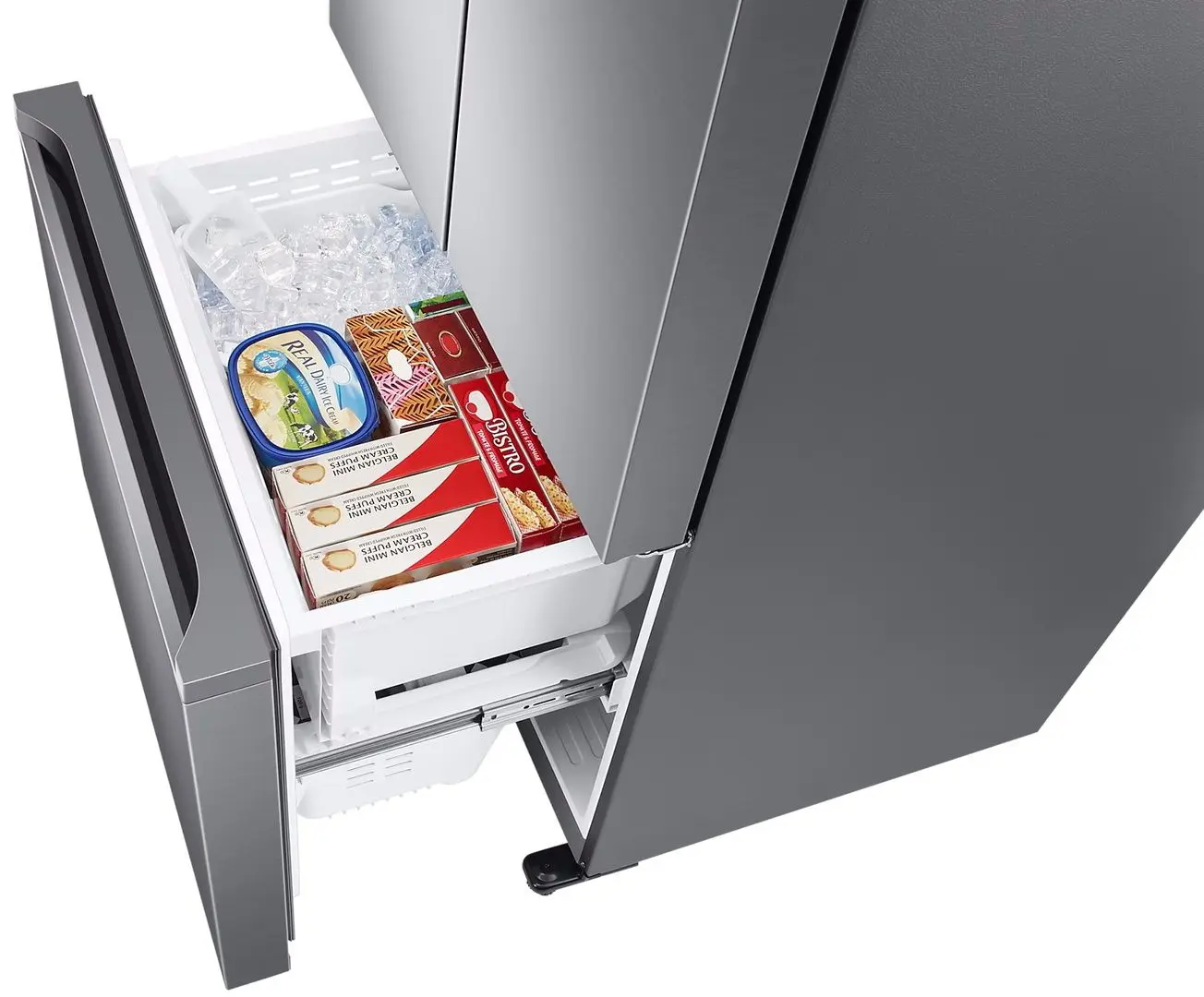 Frigider Samsung RF50A5202S9 (Platinum Inox)