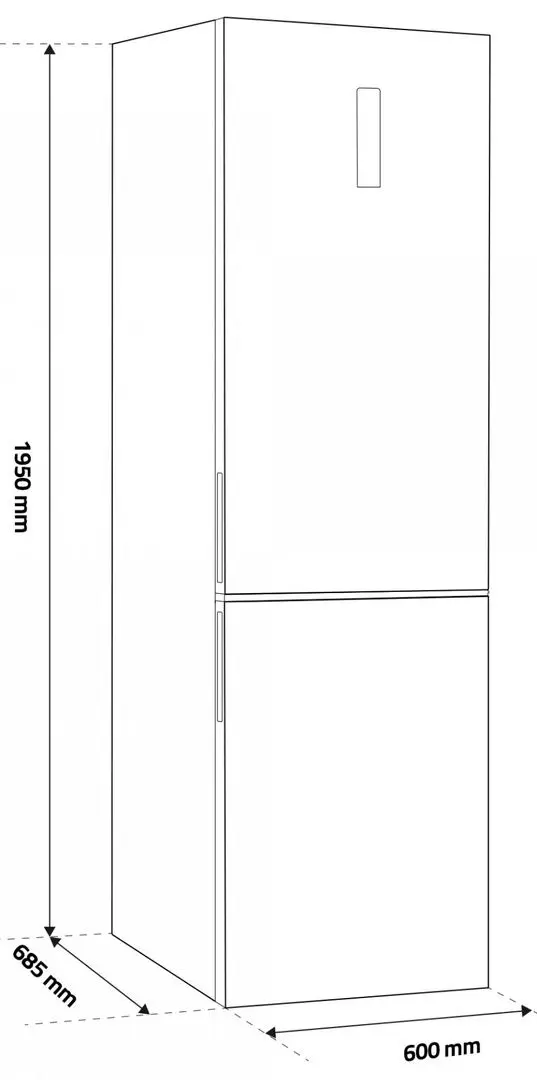 Frigider Samus SCX486NFE (Inox)