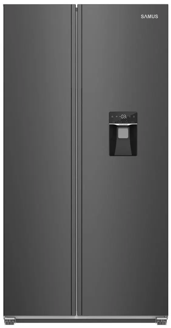 Frigider Samus SSBX-559NFDE (Black/Inox)
