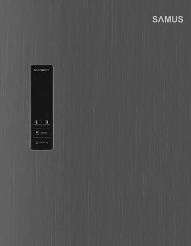 Frigider Samus SSX-557NFE (Inox)