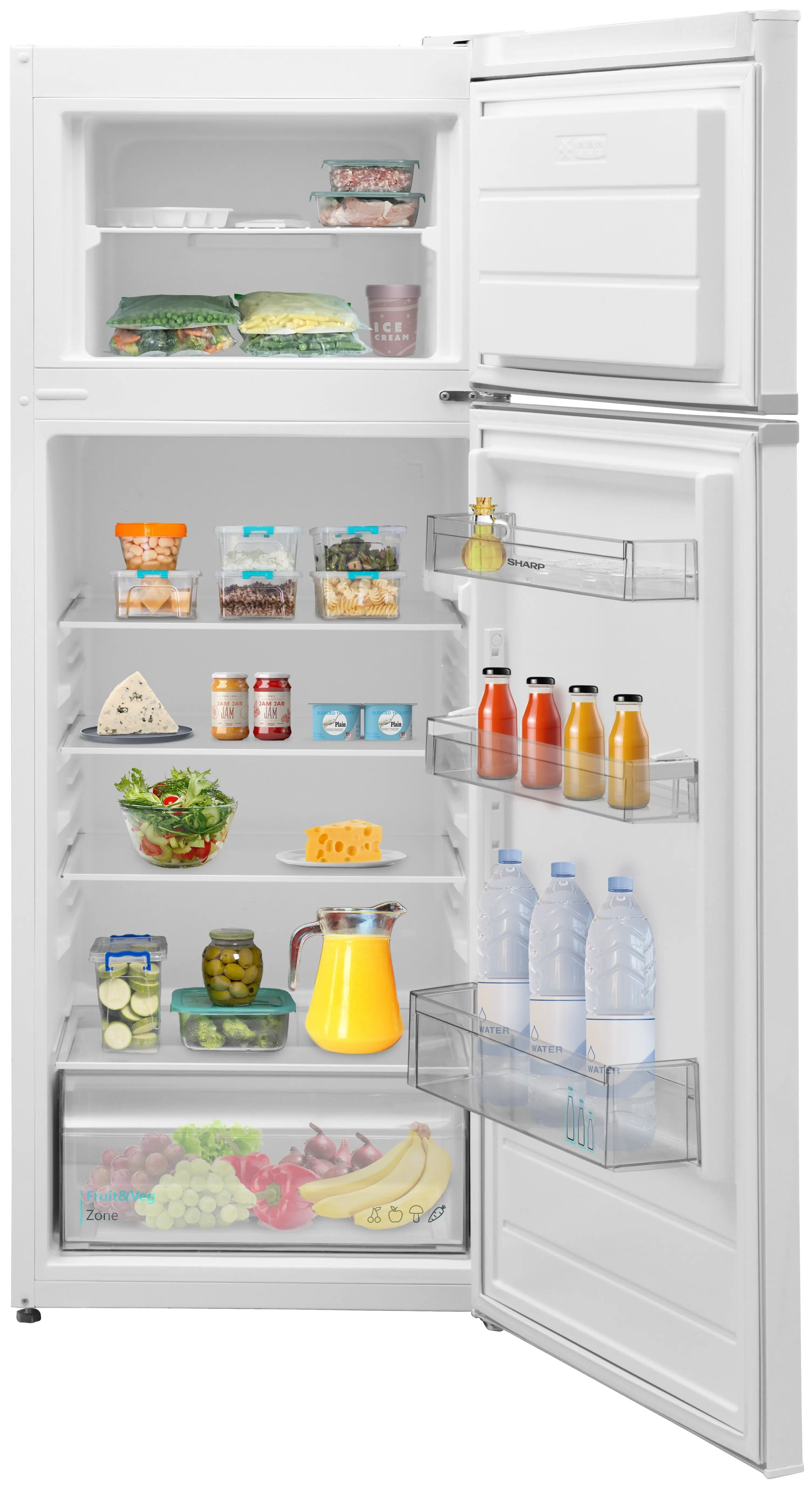 Frigider Sharp SJ-FTB01ITXWE-UA (White)