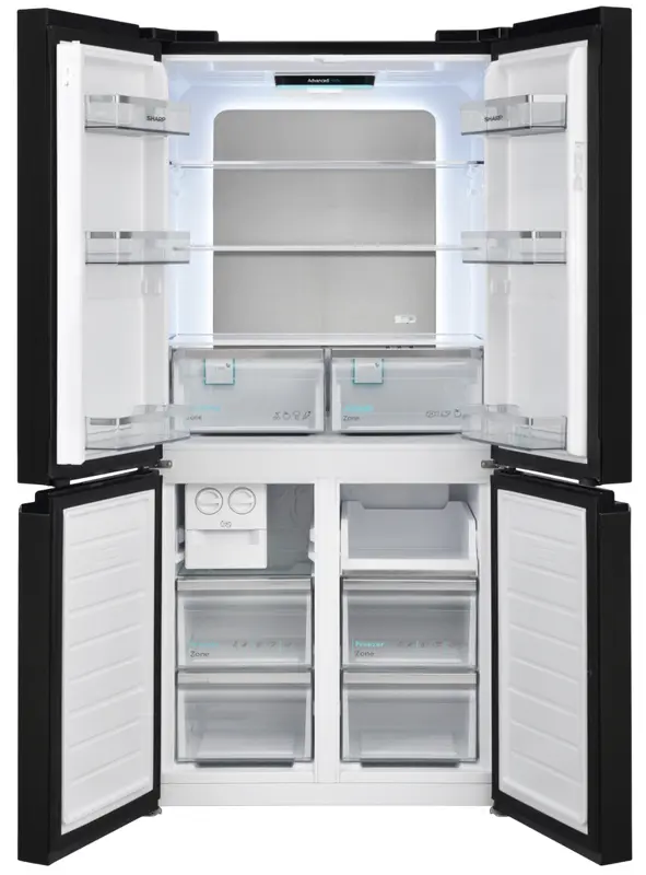 Холодильник Sharp SJ-NFA35IHXBD (Black) - 2