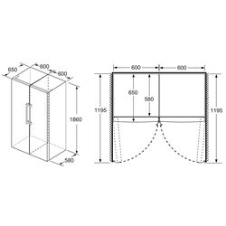 Frigider Siemens KS36VVIEP (Inox) Thumb