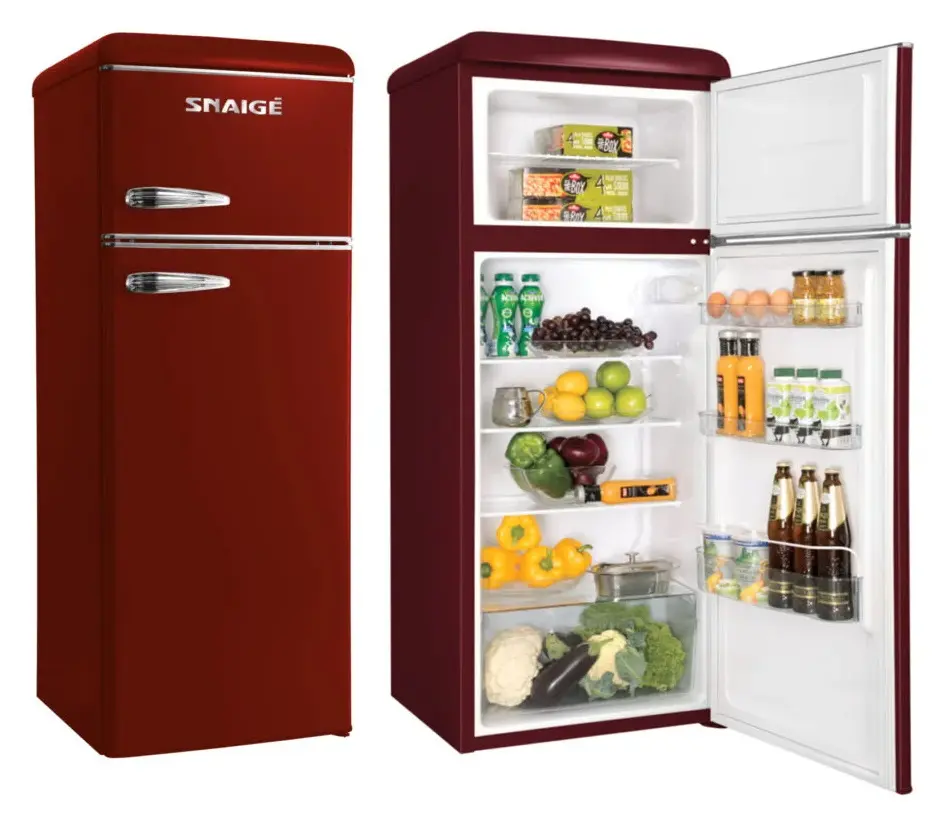 Frigider Snaige FR24SM-PRDO0E3 Retro (Wine Red)