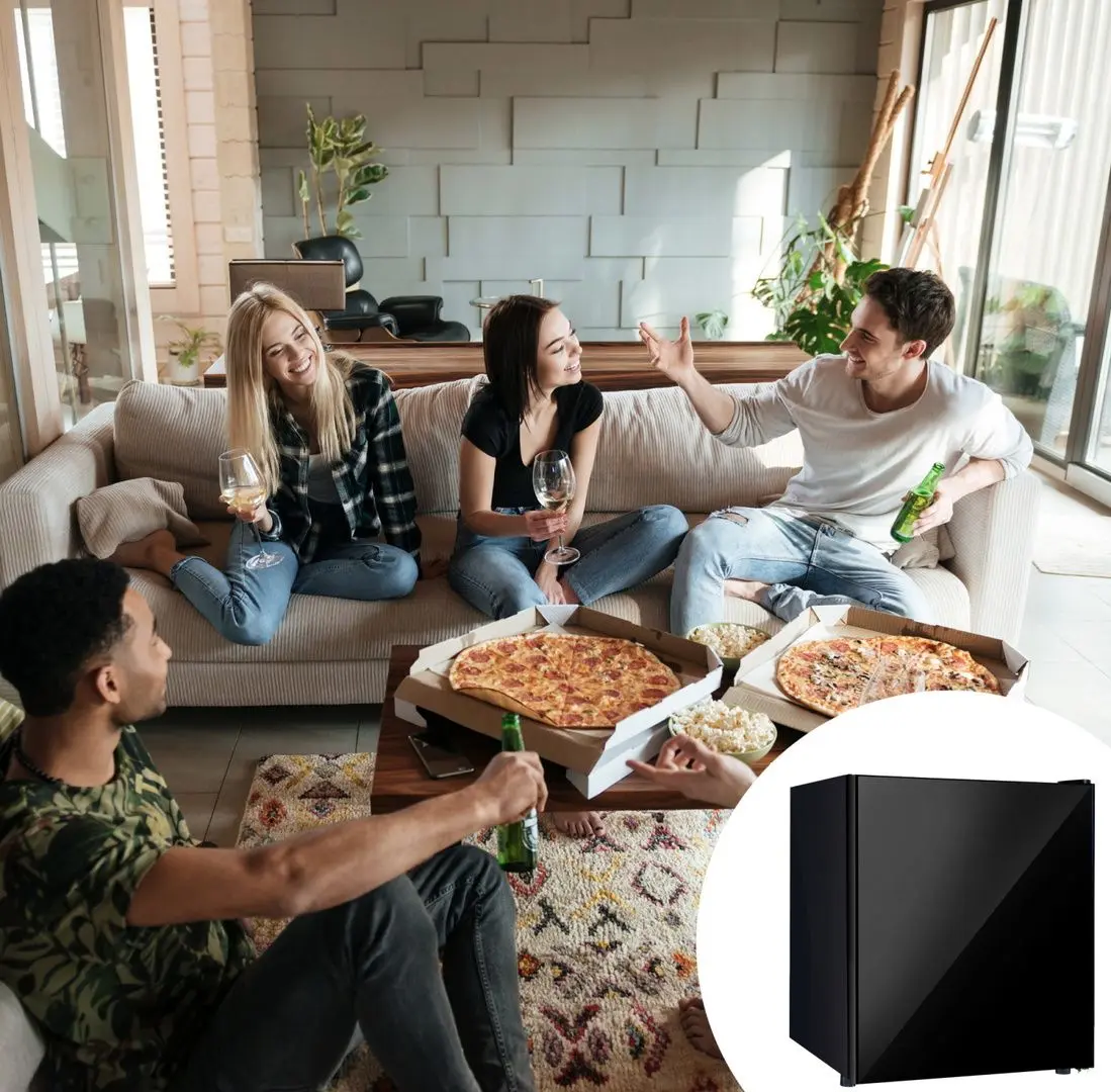 Frigider minibar Starcrest SMB-47GLS-BK (Black)