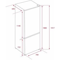 Frigider Teka RBF 78721 SS (Grey) Thumb