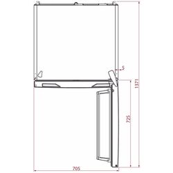 Frigider Teka RBF 78721 SS (Grey) Thumb