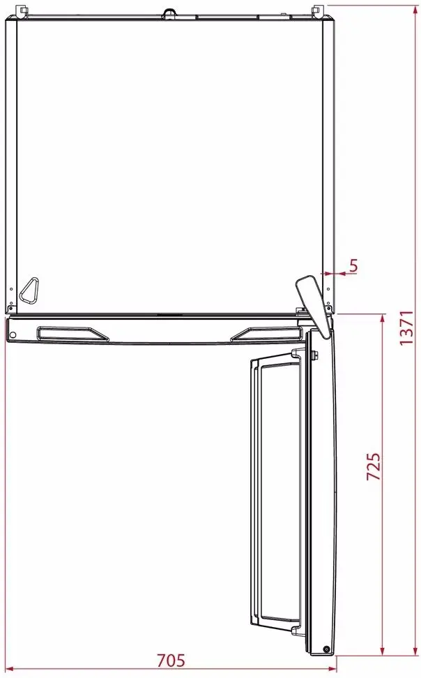 Frigider Teka RBF 78721 SS (Grey)