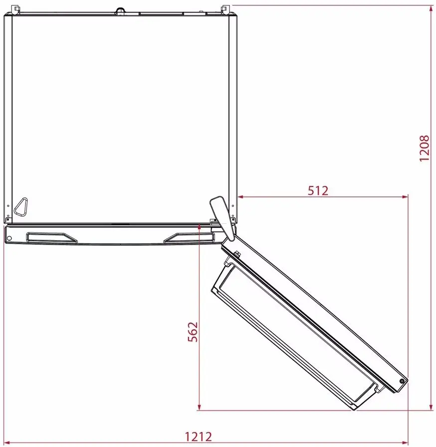 Frigider Teka RBF 78721 SS (Grey)