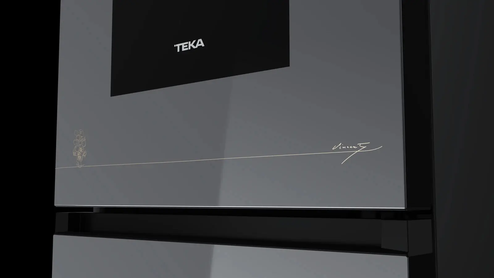 Frigider Teka Van Gogh RBF 88670 VG (Black) - 4