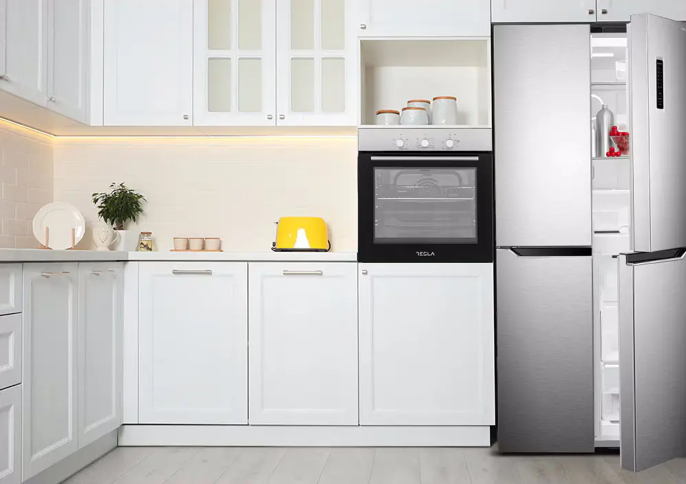 Frigider Tesla RM3400FHXE (Inox)