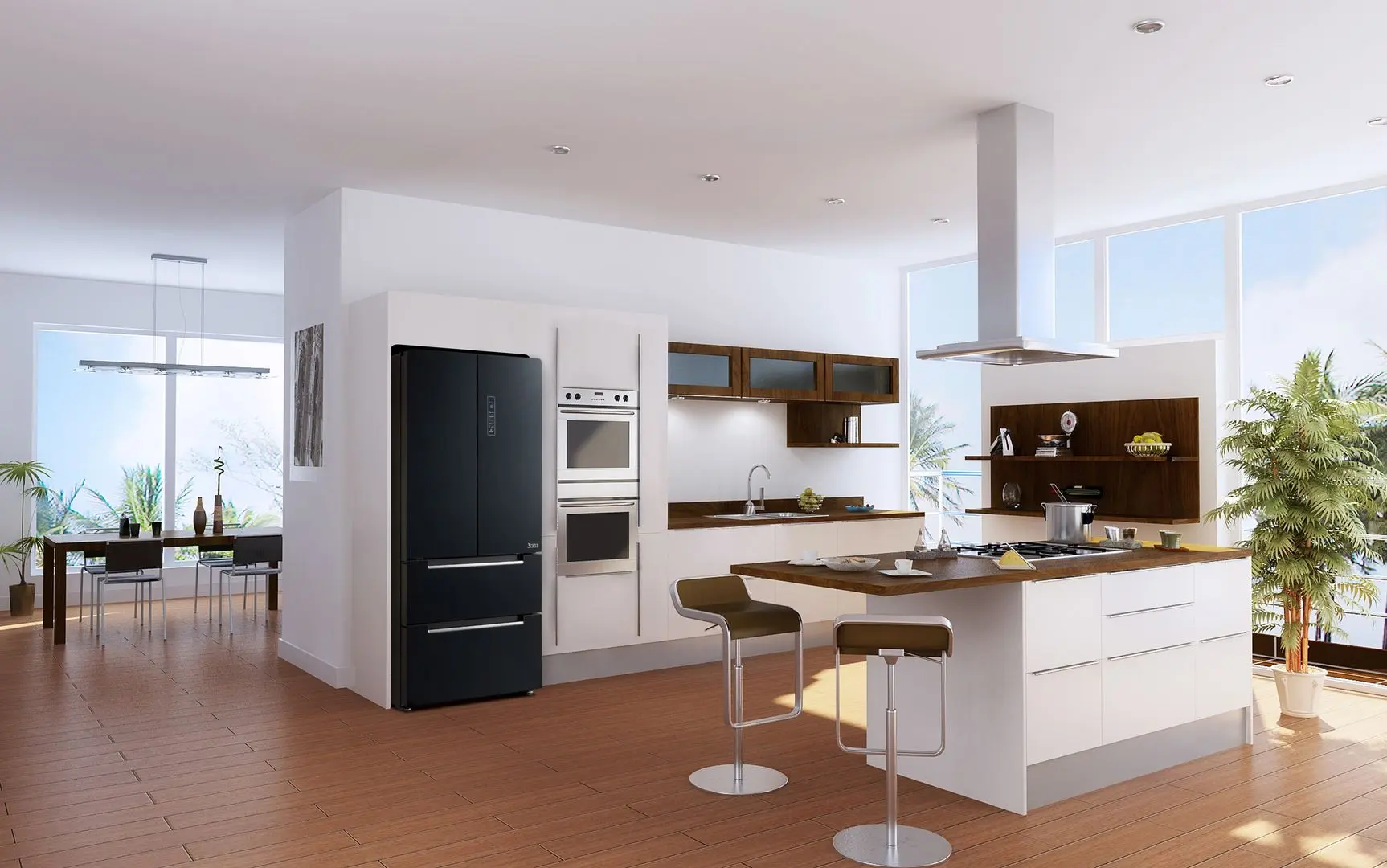 Холодильник Toshiba GR-RF692WE-PMJ (Morandi Gray) - 2